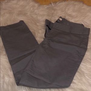 JCREW Frankie, gray chinos